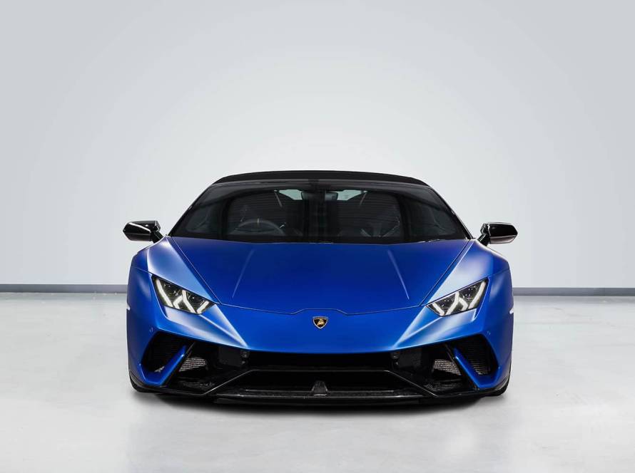 lamborghini huracan performante spider hire