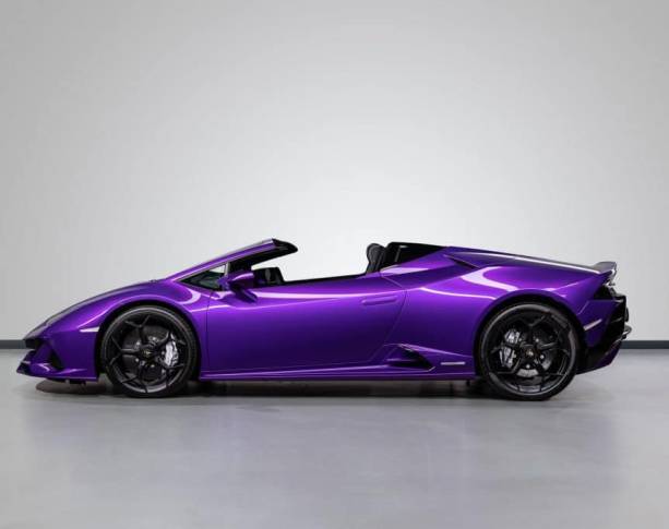 Lamborghini Hurácan Evo Spyder - Purple Hire
